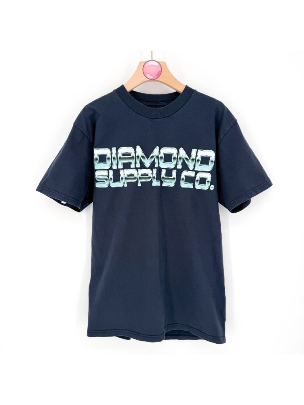 Diamond Supply Co Porsche Original Turbo Racing Team T-Shirt Blue Men's Size Med